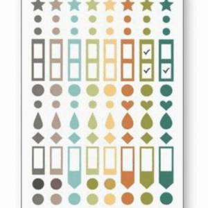 Functional Shapes -  Sticker Sheet v9